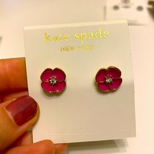 Kate Spade flower earrings